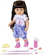 Lalki dla dziewczynek - Baby Born starsza siostra brunetka 43 cm - miniaturka - grafika 1