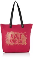 Torebki damskie - Grafik Werkstatt Shopper lniana torebka damska ulubiona torba, Czerwony/złoty, 47,5x39x47,5 cm (B x H x T) - miniaturka - grafika 1