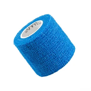 Vitammy Autoband bandaż kohezyjny turkusowy 5cmX450cm - Apteczki i materiały opatrunkowe - miniaturka - grafika 1