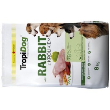 TROPIDOG Premium Adult Small Rabbit 8kg
