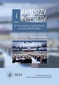 Historia świata - Aktorzy I Interesy W Politykach Publicznych W Unii Europejskiej - miniaturka - grafika 1