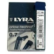 Ołówki - Lyra Wkłady grafitowe HB 0,7mm - miniaturka - grafika 1