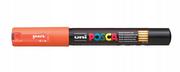 Kredki, ołówki, pastele i pisaki - uni-ball Uni-Ball  marker Uni Posca z bardzo delikatnej końcówka okrągła, pomarańczowy 17772000 - miniaturka - grafika 1