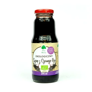 Dary Natury Syrop z czarnego bzu ekologiczny, 270 ml - Syropy i koncentraty owocowe - miniaturka - grafika 1