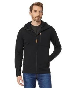 Fjallraven 81479-550 Keb Fleece Hoodie M Bluza męska czarna rozmiar XS - Bluzy męskie - miniaturka - grafika 1