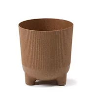 Donice - Osłonka ARIA 160 eco wood jumper 15,3 cm naturalne drewno - miniaturka - grafika 1