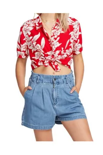 Koszula damska Volcom Aloha Ha z krótkim rękawem-S - Koszule damskie - miniaturka - grafika 1