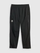 Spodnie męskie - 4F Spodnie casual joggery męskie - czarne XL - miniaturka - grafika 1