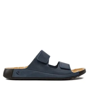 Klapki ECCO 2Nd Cozmo M 2 Strap Slide 50090402038 Granatowy - Klapki i japonki męskie - miniaturka - grafika 1