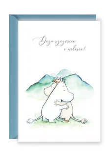 Kartka na ślub Muminki - Kartki okolicznościowe i zaproszenia - miniaturka - grafika 1