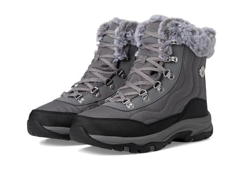 Skechers Damskie botki Trego-Stormie, Grafitowy, 38 EU