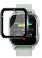 Akcesoria do smartwatchy - Szkło Hybrydowe FULL GLUE 5D do Garmin VENU SQ 2 czarny - miniaturka - grafika 1