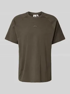 T-shirt z wyhaftowanym logo - Koszulki męskie - miniaturka - grafika 1