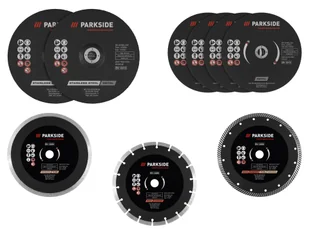 PARKSIDE PERFORMANCE® Akcesoria do szlifierki kątowej, ok. Ø 230 mm - Akcesoria do elektronarzędzi - miniaturka - grafika 1