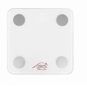 Wagi łazienkowe - Waga łazienkowa TECH-MED HW-FIT004 Biały - miniaturka - grafika 1