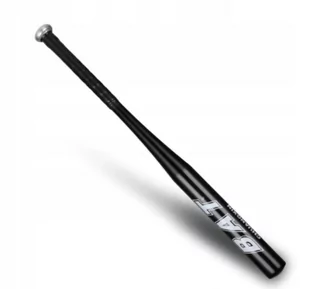 Kij Baseballowy Aluminiowy 34 Cale (Czarny) - Baseball, krykiet, palant - miniaturka - grafika 1