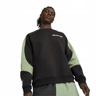 PUMA BLUZA MĘSKA AMG CREW NECK CZARNA r.L - Bluzy męskie - miniaturka - grafika 1
