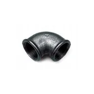 Akcesoria hydrauliczne - Kolano 3/4" WW czarne - miniaturka - grafika 1