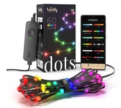 Oświetlenie świąteczne - Twinkly Dots 60 LED RGB black wire - miniaturka - grafika 1