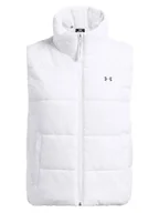 Kurtki damskie - Under Armour Kamizelka pikowana w kolorze białym - miniaturka - grafika 1