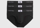 Majtki męskie - Calvin Klein Bokserki 000NB3527A S Hip Brief 3PK - miniaturka - grafika 1
