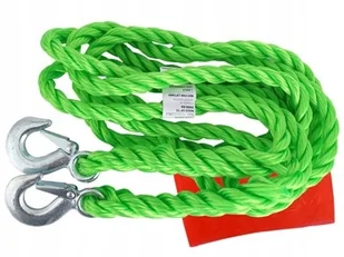 Linka Holownicza DMC Do 2000 Kg Pleciona Z Hakami, 4 M, Heavy Duty - Akcesoria motoryzacyjne - miniaturka - grafika 1