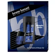 Zestawy perfum męskich - BRUNO BANANI Zestaw prezentowy Magic Men (Woda toaletowa 30ml+Żel pod prysznic 250ml)) - miniaturka - grafika 1