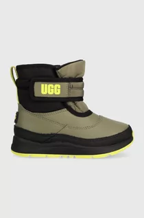 Buty dla dziewczynek - UGG buty zimowe dziecięce T TANEY WEATHER kolor szary - Ugg - grafika 1