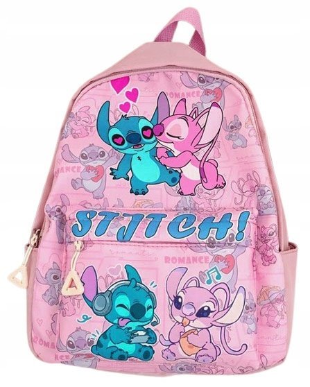 Plecak szkolny dziecięcy LILO i STITCH dla dziewczynki do szkoły duży A4