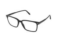 Okulary korekcyjne, oprawki, szkła - Dioptrie szkieł Tom Ford FT5696-B 001 - miniaturka - grafika 1