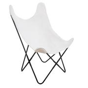 Krzesła - Atmosphera Leżanka TEDDY krzesło w stylu skandynawskim kolor biały B07WDLG8ZD - miniaturka - grafika 1