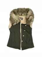 Kamizelki damskie - Elegancka kamizelka damska futro TWISTES M - miniaturka - grafika 1