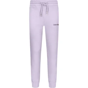 CALVIN KLEIN JEANS Spodnie dresowe | Regular Fit - Spodnie sportowe damskie - miniaturka - grafika 1