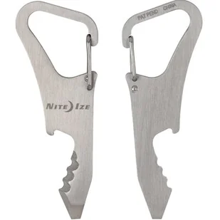 - Nite Ize Nite Ize, Brelok, DoohicKey ClipKey Tool Stalowy KMTCK-11-R3 (23351) - Breloki - miniaturka - grafika 1