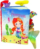 Zabawki sensoryczne - Książeczka sensoryczna książka dotykowa kolorowa miękka - miniaturka - grafika 1