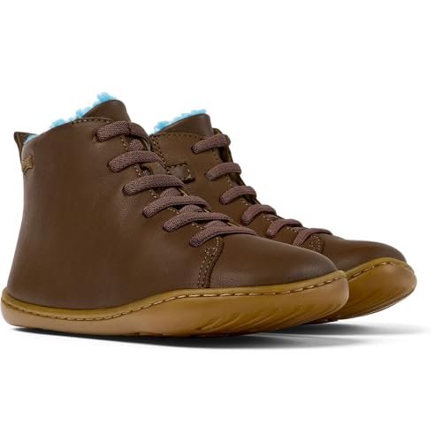 Camper Buty dziecięce Peu Cami K900325 Zip Bootie, Medium Brown 006, 34 EU