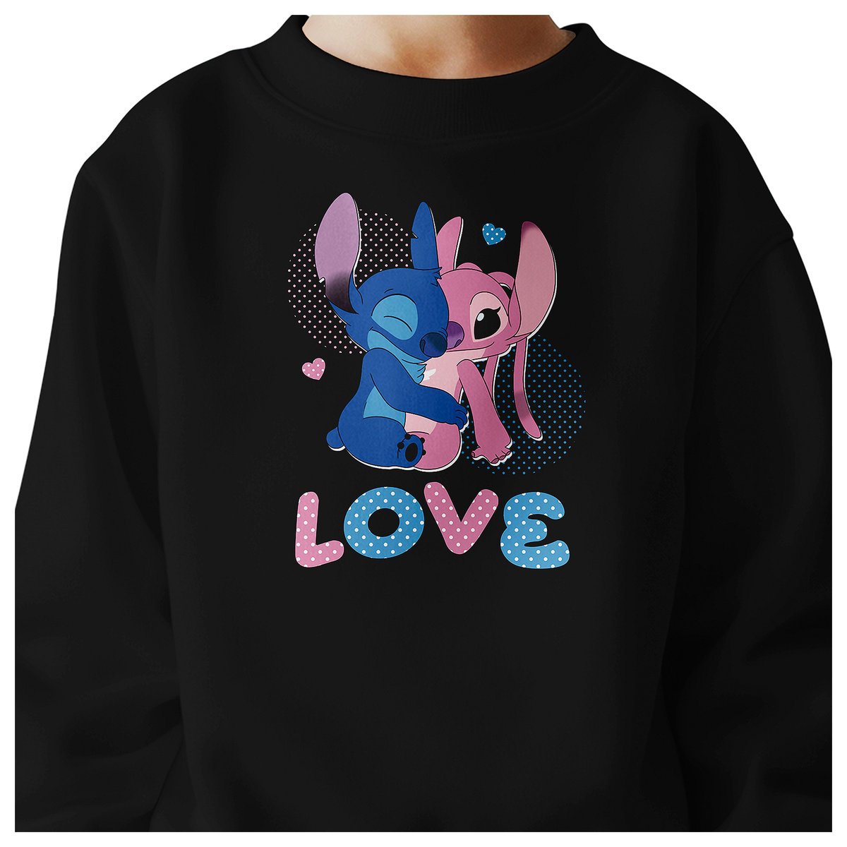 BLUZA DZIECIĘCA STITCH LOVE 134-140 DLA DZIEWCZYNKI CHŁOPCA