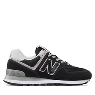 Sneakersy męskie - Sneakersy New Balance ML574EVB Czarny - miniaturka - grafika 1