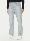 Spodnie męskie - Guess Jeans Jeansy M4YA1B D5DO1 Niebieski Regular Fit - miniaturka - grafika 1