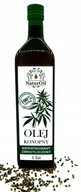 Zdrowa żywność - Olej konopny z konopii siewnej 1litr NaturOil - miniaturka - grafika 1