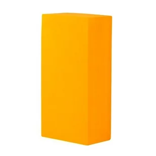 Bodhi Yoga, Klocek piankowy do jogi, pomarańczowy, 22x11x6,6cm - Klocki do jogi - miniaturka - grafika 1