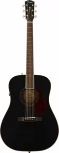 Fender FSR PM-1E Standard Dreadnought Black Top w/ Case gitara elektroakustyczna - Gitary akustyczne - miniaturka - grafika 1