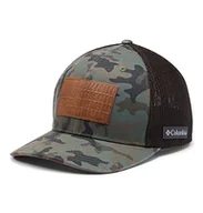 Czapki damskie - Columbia Męska wytrzymała outdoorowa czapka z siatki na głowę, Cypress/Bonfire, L/XL - miniaturka - grafika 1