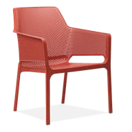 Krzesła - D2.Design Krzesło Net Relax czerwony 81745 - miniaturka - grafika 1