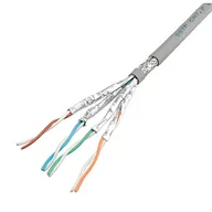 Kable miedziane - Roline S/FTP PiMF Cable Kat.6 Class E Massivdraht AWG 23 100m 21.15.0890 - miniaturka - grafika 1