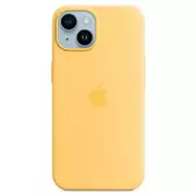 Etui i futerały do telefonów - Etui Apple MPTD3ZM/A do iPhone 14 Plus 6,7" MagSafe  Silicone Case żółty/sunglow - miniaturka - grafika 1