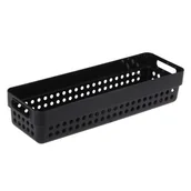 Pudła i pojemniki do przechowywania - Organizer Terra 7,5 x 23,5 x 7 cm 750 ml czarny - miniaturka - grafika 1