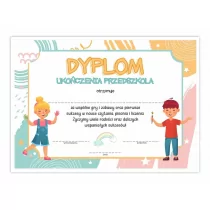 LearnHow Dyplom A4 ukończenia przedszkola - Dzieci 30szt - Dyplomy i okładki - miniaturka - grafika 1