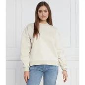 Bluzy damskie - Calvin Klein Jeans Bluza CHENILLE CK CREWNECK | Regular Fit - miniaturka - grafika 1