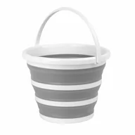 Akcesoria gastronomiczne - Tadar SILICO SKŁADANE WIADRO SILIKONOWE 10 L SZARE 5903313425742 - miniaturka - grafika 1